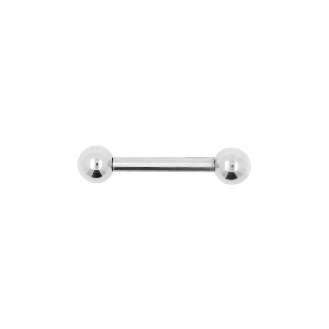 Titanium Barbell Silver