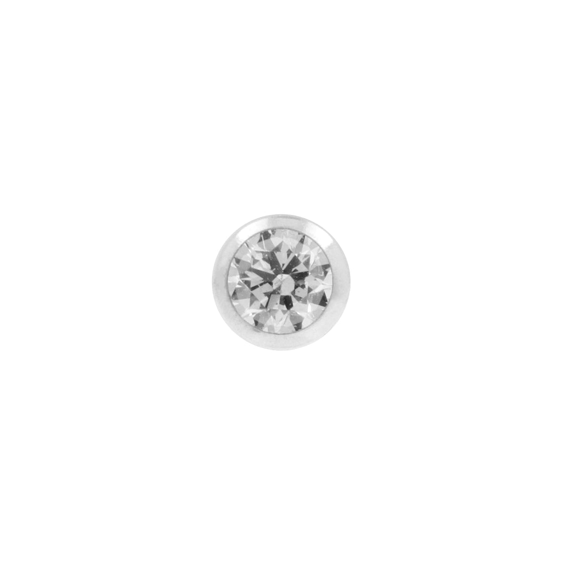 Titanium Zirconia Ball Silver