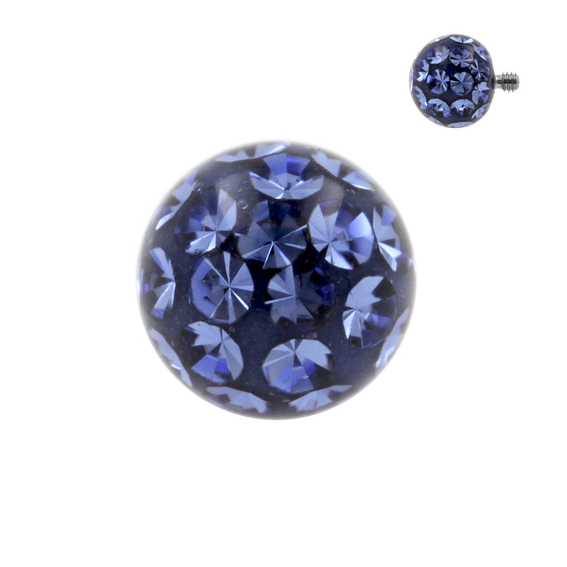 Titanium Multi-Jewelled Ball Sapphire