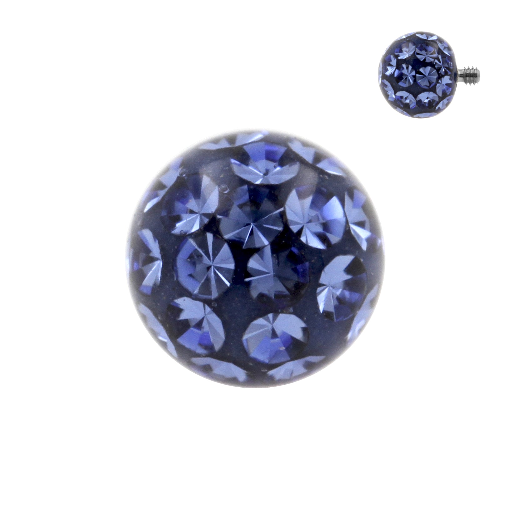 Titanium Multi-Jewelled Ball Sapphire