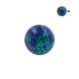 Titanium Opal Ball Black Opal