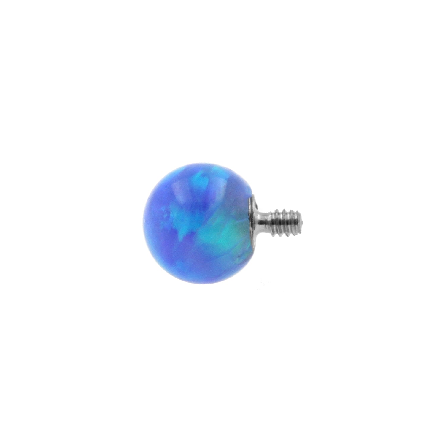 Titanium Opal Ball Blue Opal