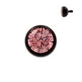Titanium Ball With Zirconia Pink