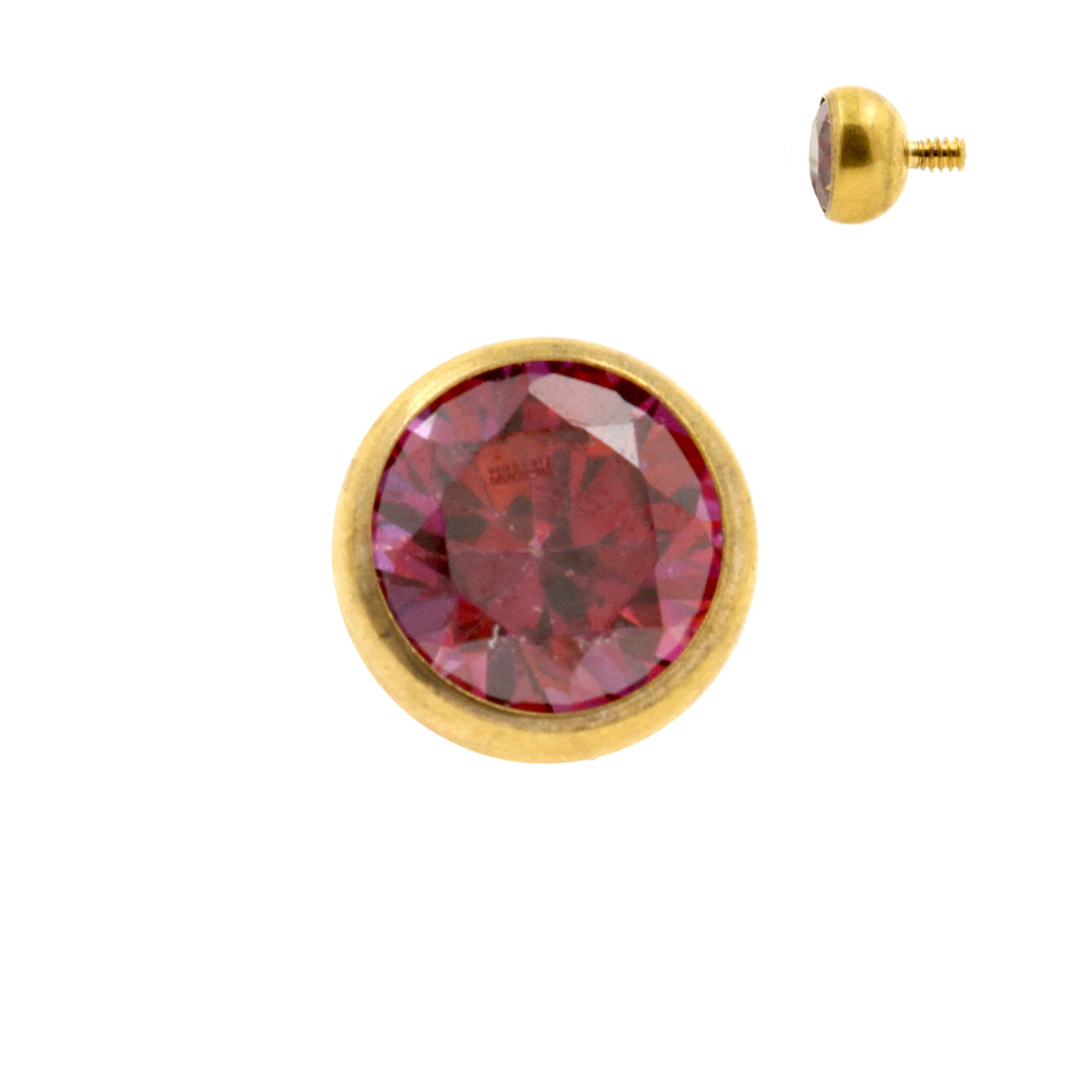 Titanium Ball With Zirconia Red