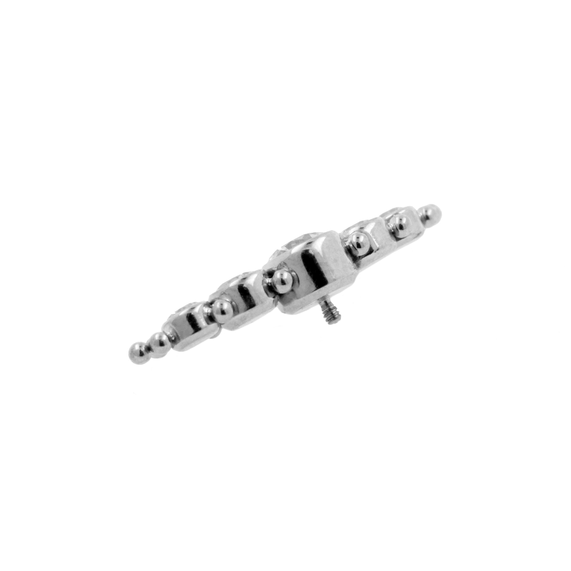 Titanium Zirconia Cluster Clear