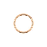 Titanium Click Ring Rose Gold