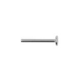 Titanium Labret Stud - Silver