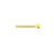 Titanium Barbell 2 mm Ball - Gold