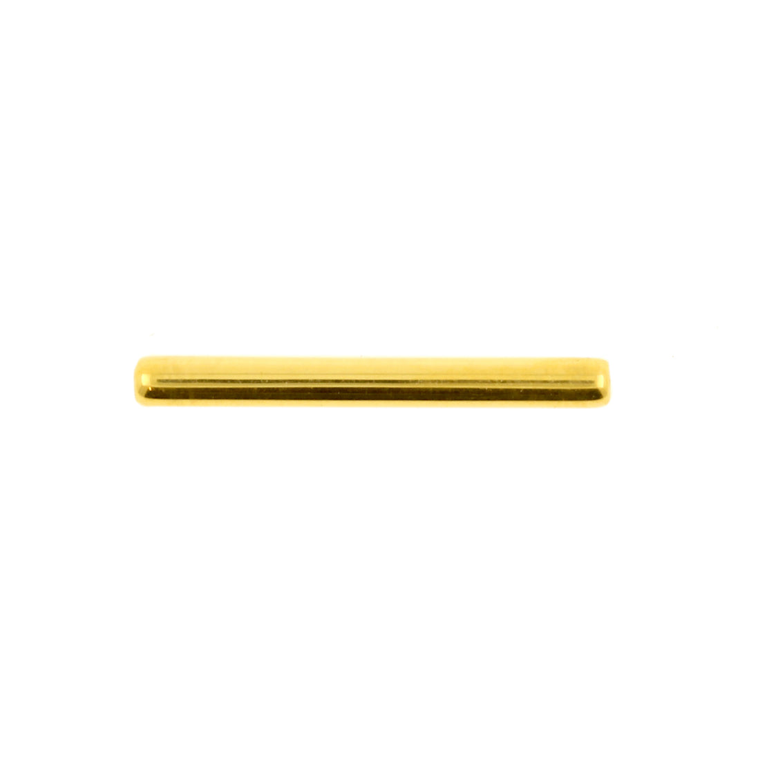 Titanium Barbell Post - Gold