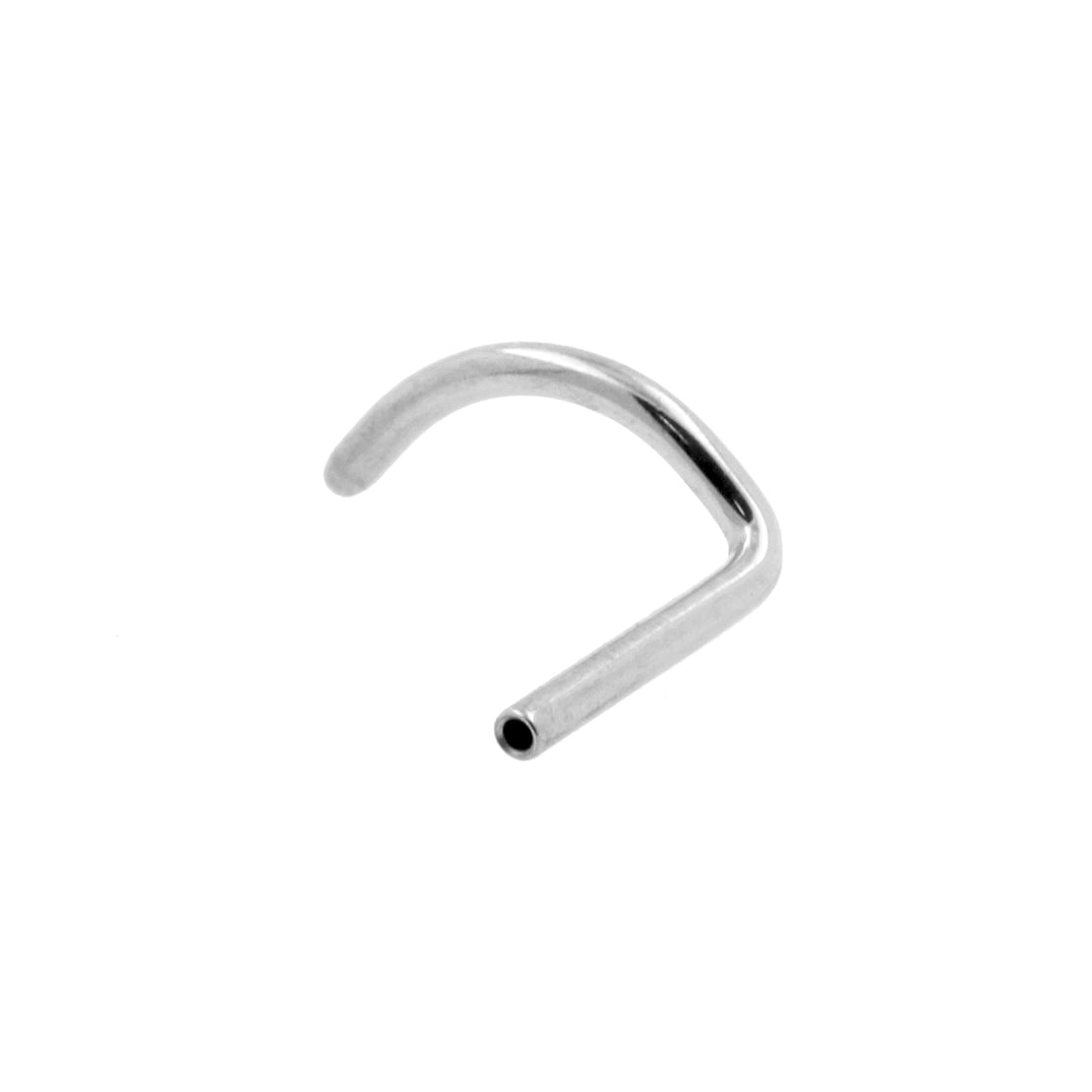 Titanium Nose Stud - Silver