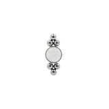 Titanium Opal Cluster - White Opal