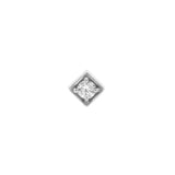 Nickel-Free Stainless Steel Square Attachment - Silver