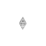 Nickel-Free Stainless Steel Diamond Attachment - Silver
