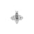 Nickel-Free Stainless Steel Bee Attachment - Silver