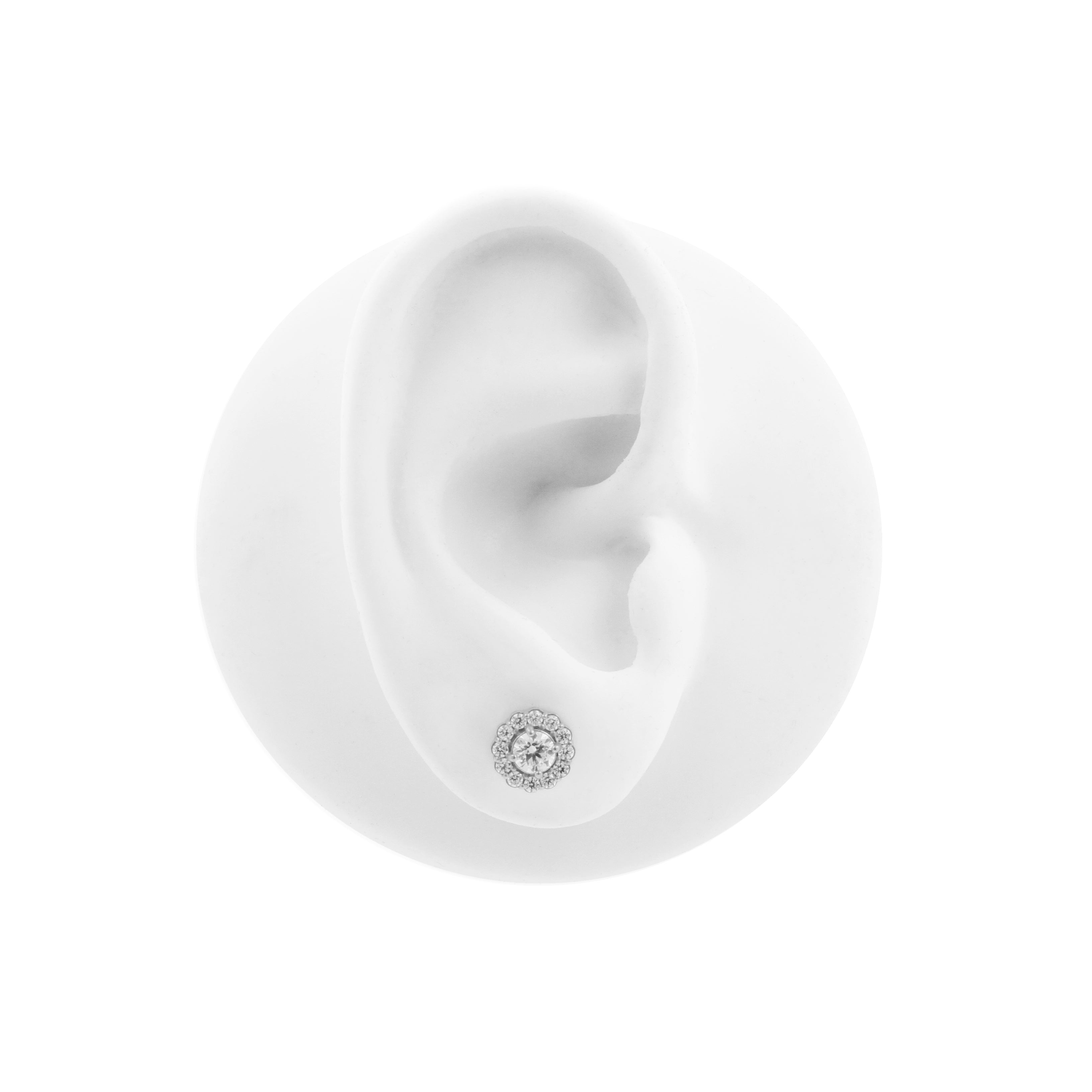 Nickel-Free Stainless Steel - Zirconia Large Disc - Silver