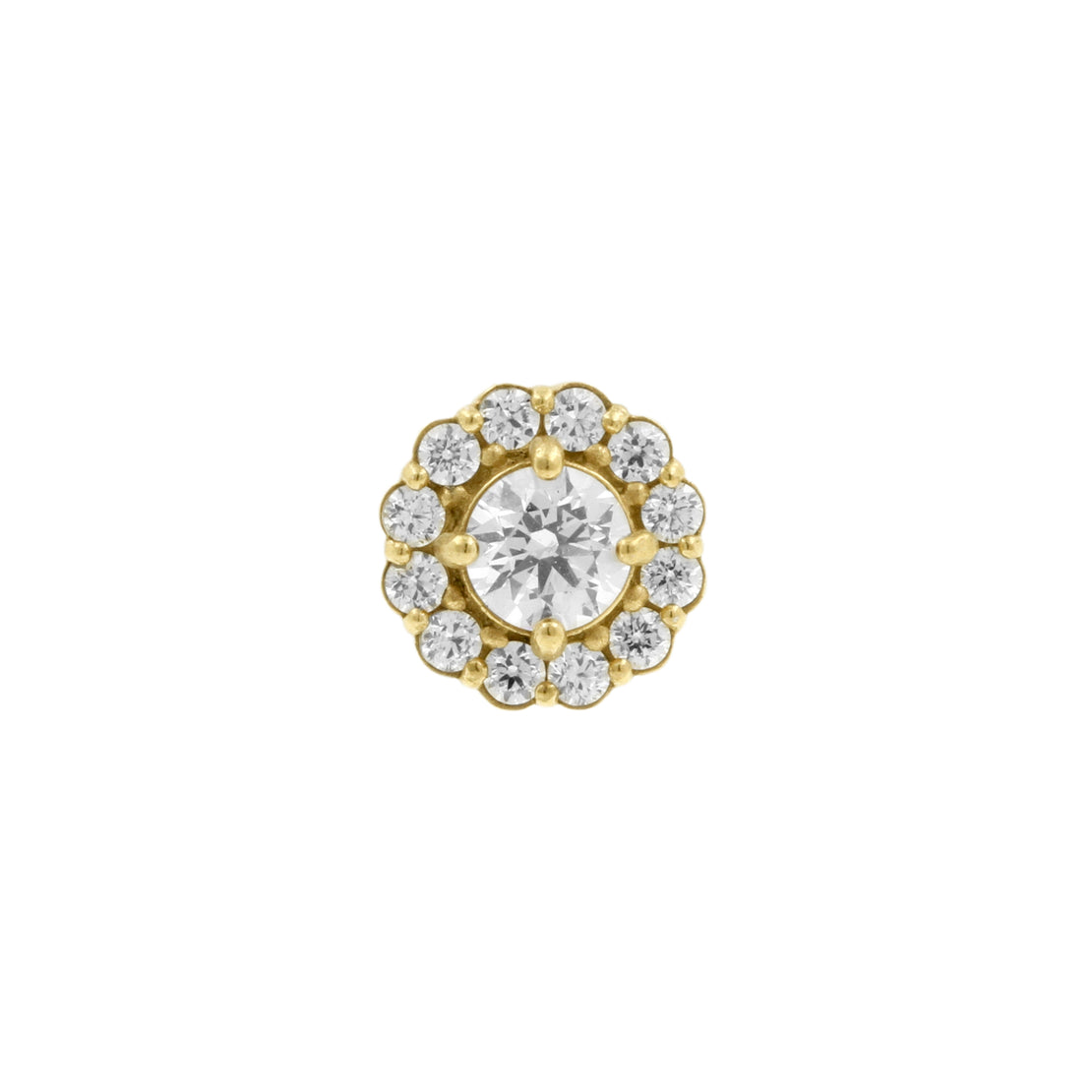 Nickel-Free Stainless Steel - Zirconia Large Disc - Gold