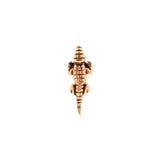 Surgical Steel Crocodile Top - Rose Gold