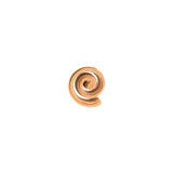 Surgical Steel Spiral Top - Rose Gold