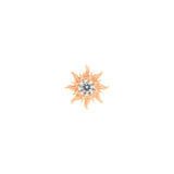 Surgical Steel Sun Top - Rose Gold