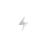 Titanium Threadless Top - Flash Right Silver