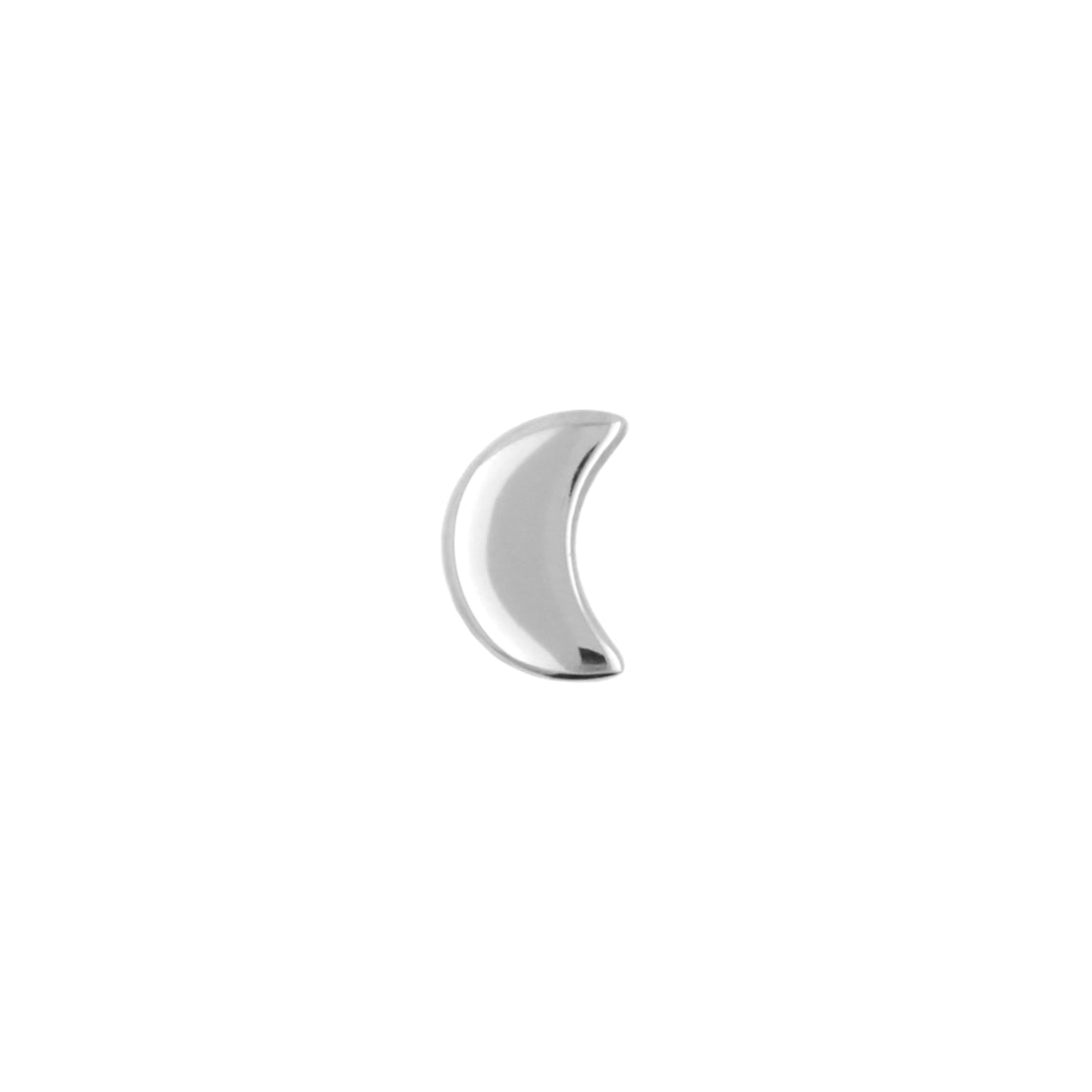Titanium Threadless Top - Moon Silver