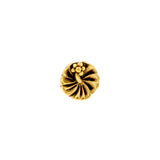 Nickel-Free Stainless Steel Hibiscus Gold