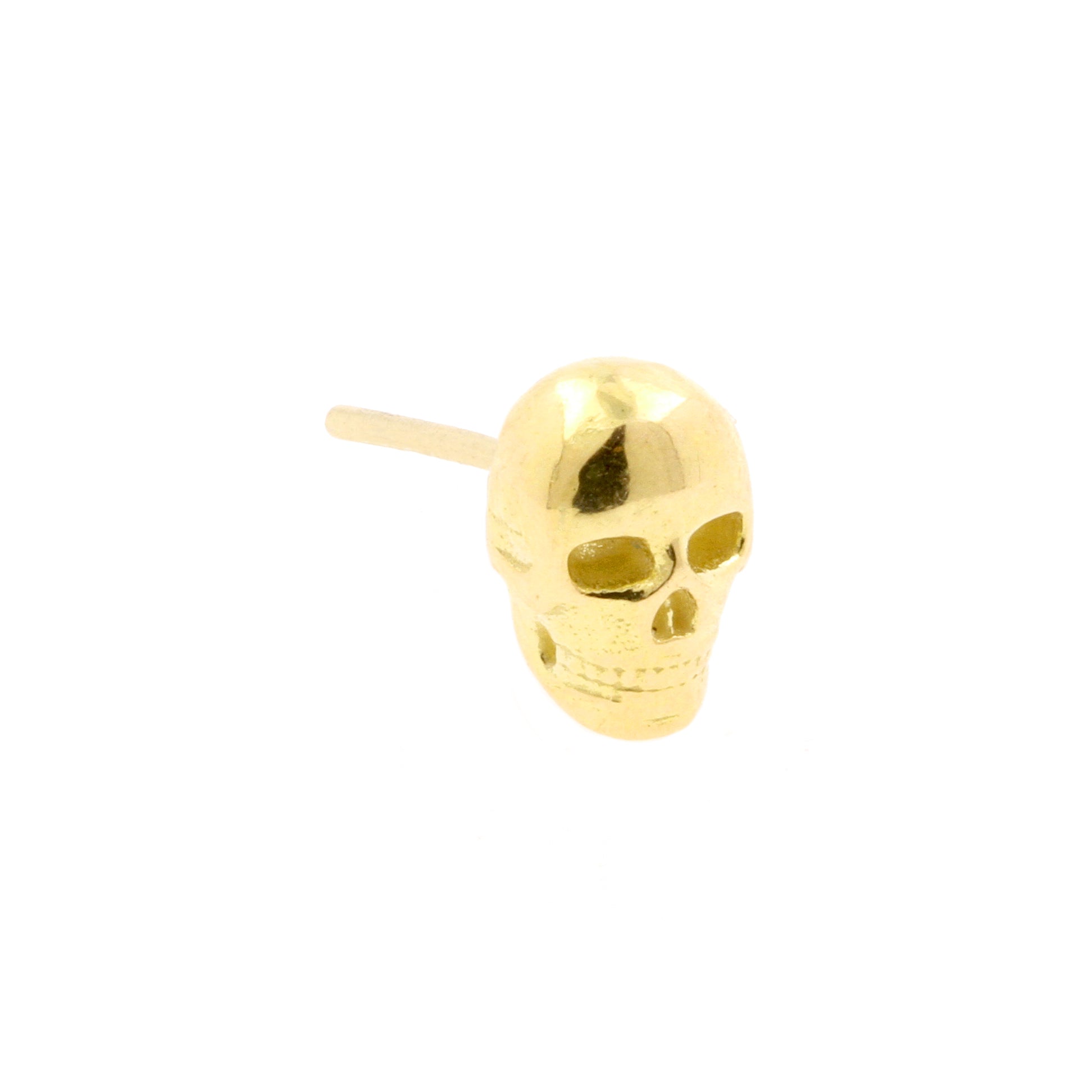 18 Karat Gold Skull