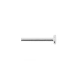 18 Karat White Gold Labret Stud