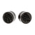 Wood Monstera Plugs - Areng Black