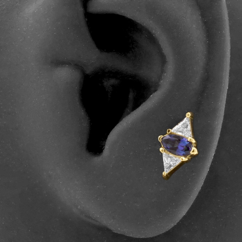 18 karaats gouden sieraden - curated ear