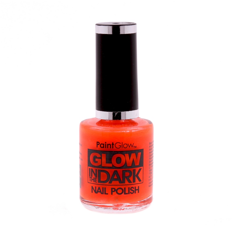 red glow in the dark nail polish