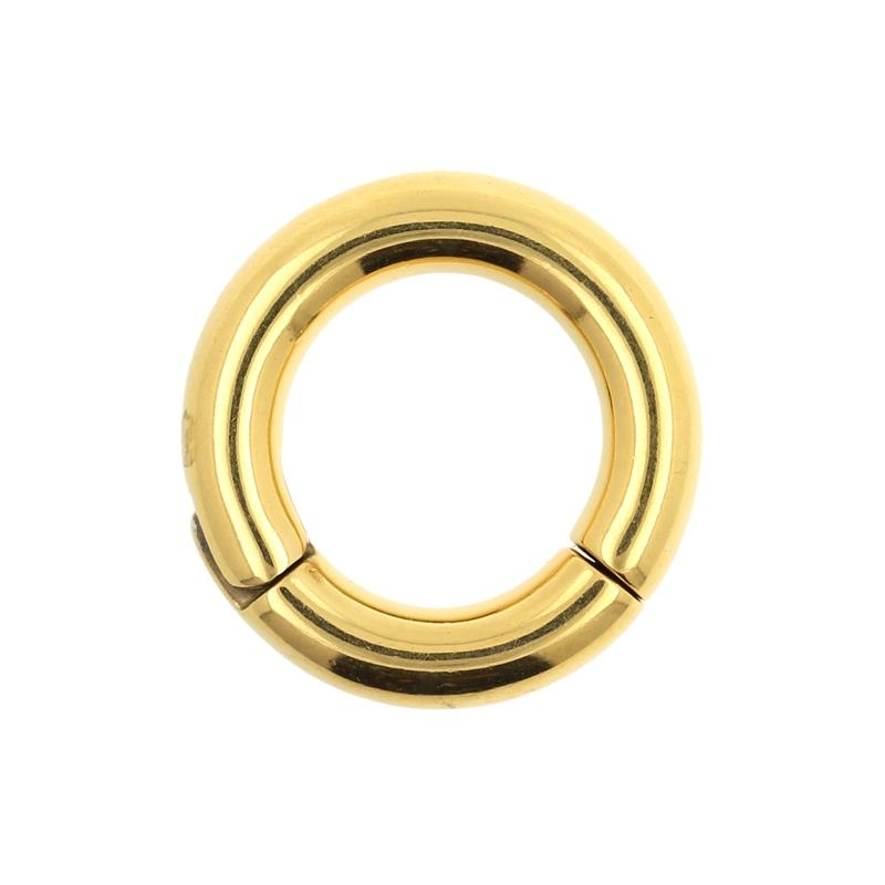 Gold Click Ring