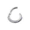 Swarovski Zirconia Belly Ring Clicker