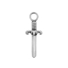 Click Ring Charm Nickle-free - Dagger