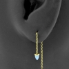 Ear Threader Opal Spike