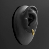 Click Hoop Earrings - Hearts