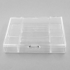 7-compartment Transparent Storage Box