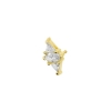 Gold Zirconia Marquise Diamond