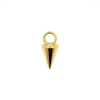 Gold Click Ring Charm - Spike