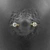 Nipple Barbell With Zirconia - 4 mm