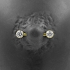 Nipple Barbell With Zirconia - 5 mm