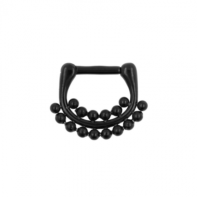 Septum Click Ring - Double Dots