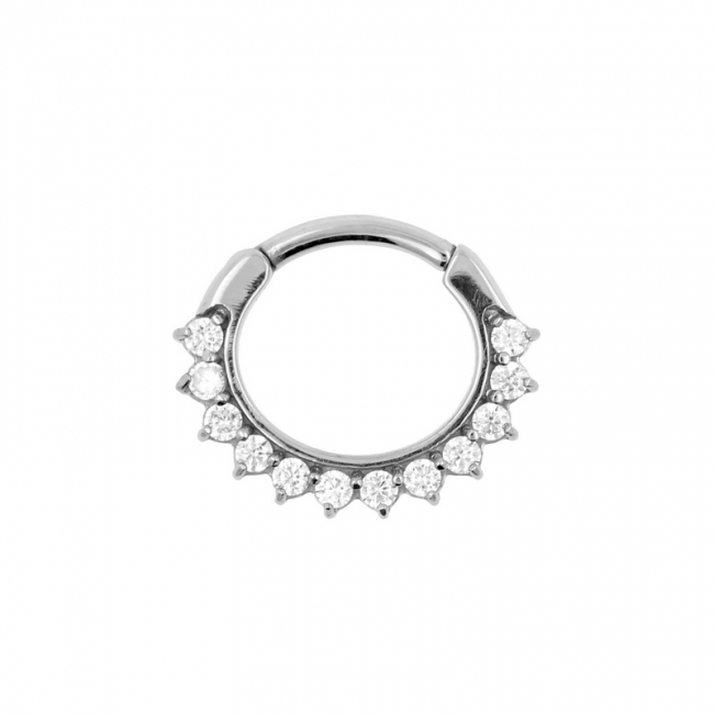 Gemmed Sunflower Ring