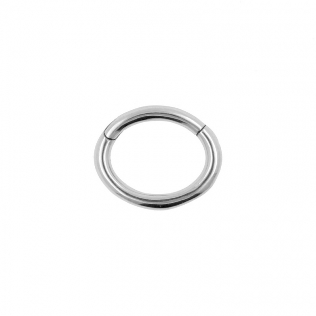 Rook Piercing Oval Click Ring