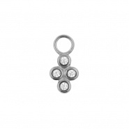 Click Ring Charm - Cluster