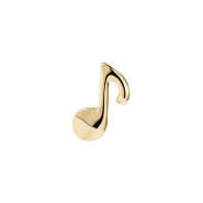 Gold Musical Note - Threadless