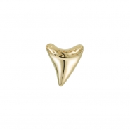 Gold Shark Tooth - Threadless
