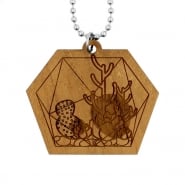 Cactus Necklace - Hexagon Terrarium